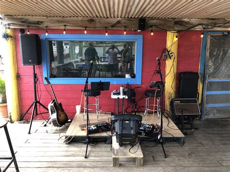 My Live Gig Setup From Our First Gig The Acoustic Guitar Forum