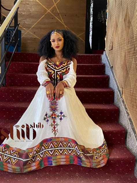 Habesha Kemis 2021 Collection Ethiopian Dress Ethiopian Traditional Dress Habesha Kemis