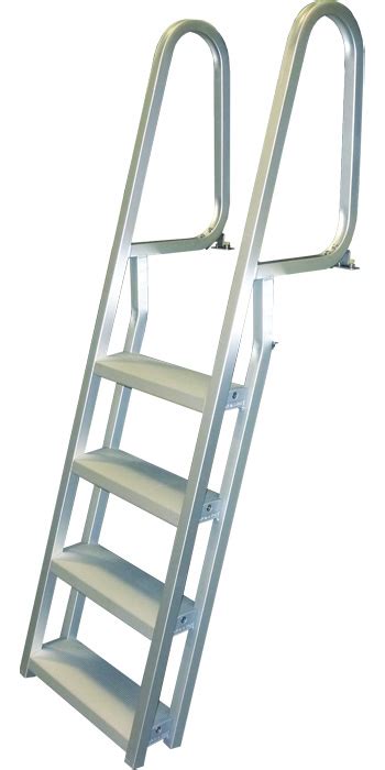 Aluminum Angled Dock Ladder Ubicaciondepersonascdmxgobmx