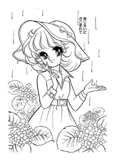 Anime Coloring Book Cute Styles Educative Printable