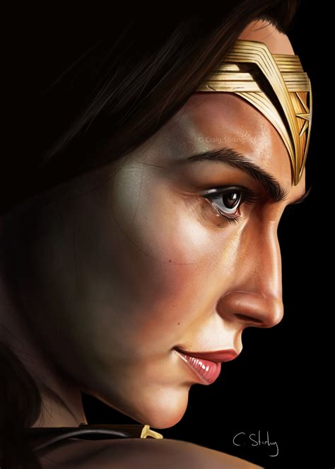 Artstation Gal Gadot Wonder Woman 01