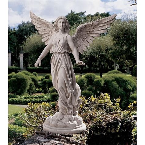 Angel Of Patience Statue Large Angel Garden Statues Fairy Statues Gnome Statues Garden