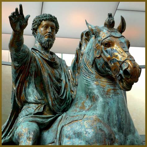 Marco Aurelio Escultura Ecuestre Museos Capitolinos Estatua De Bronce