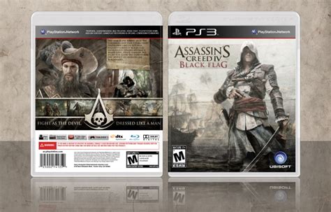 Assassins Creed Iv Black Flag Playstation 3 Box Art Cover By White Wolf