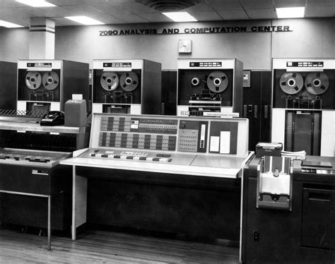 Ibm 7090 Mainframe Computer 1958 Computer