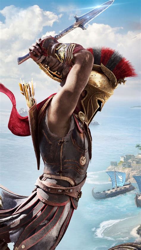 Assassins Creed Odyssey Hd Mobile Wallpaper Assassins Creed Odyssey