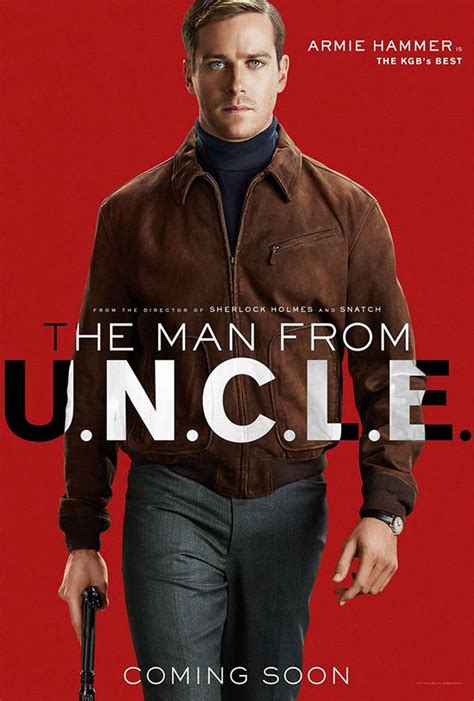See more ideas about armie hammer, hammer, the man from uncle. 「シャーロック・ホームズ」のガイ・リッチー監督作、「コードネーム U.N.C.L.E」のキャラクターポスターが公開 ...