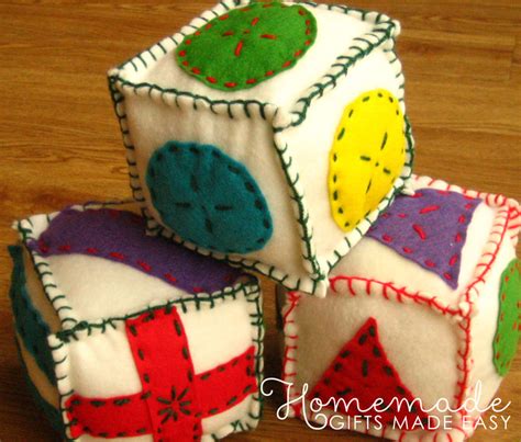 Apart from sharpening their motors skills and teaching them the finer points of sharing, these blocks can help babies construct unique miniature marvels as they grow older. Easy Homemade Baby Gifts to Make - Ideas, Tutorials, and ...