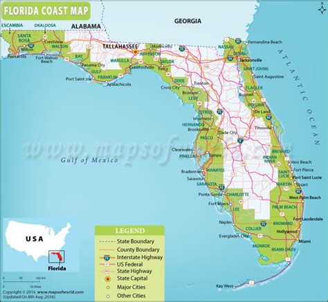 Florida Map Map Of Florida