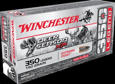 Winchester Deer Season Xp 350 Legend 150 Grain Extreme Point Polymer