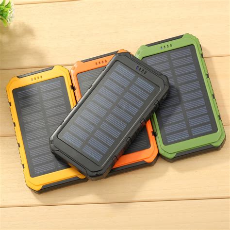 Dropship 6000mah Portable Solar Powerbank Extreme Mobile Phone Battery