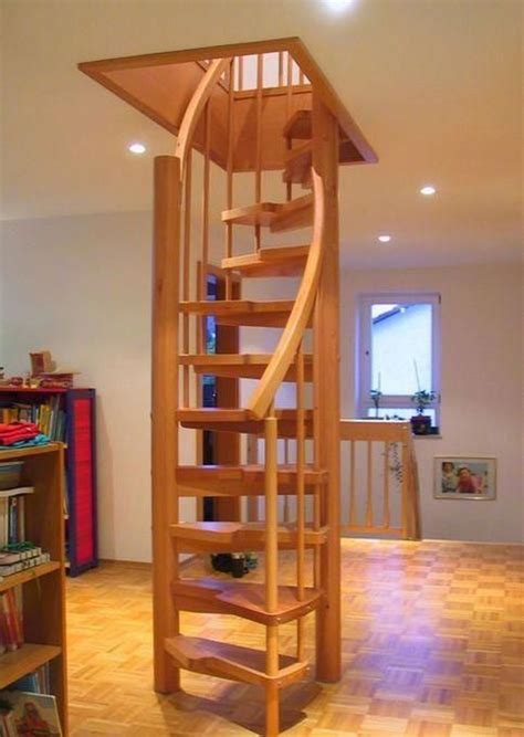 Incredible Stairs Design Ideas For The Attic To Try Tiny House Stairs Loft Stairs Stairs