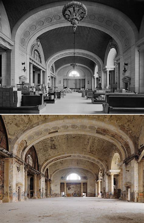 (redirected from grand central station). Ruins of Detroit: Before & After
