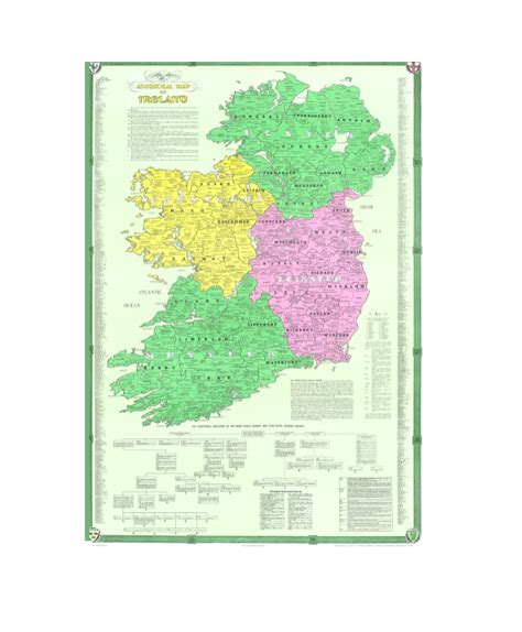 Ancestral Map Of Ireland The Kerry Cottage