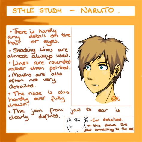 Naruto Style Study By Yumekame On Deviantart