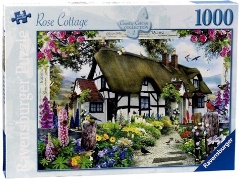 Buy Ravensburger Rose Cottage Puzzle 1000pc
