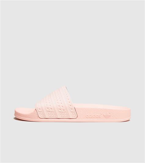 Lyst Adidas Originals Adilette Slides Womens In Pink