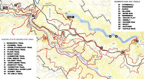 Cleaned Up Auburn Sra Trail Map Mountain Bike Reviews Forum