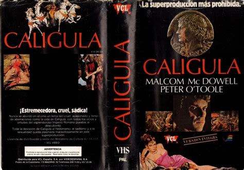 Caligula 1979 On Vcl Spain Betamax Vhs Videotape