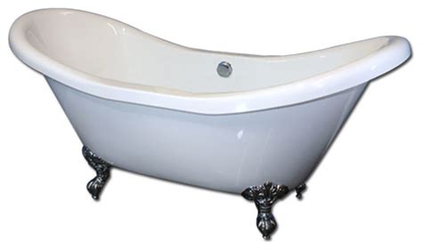 4 out of 5 stars. 72" Acrylic Whirlpool Clawfoot Tub-"Daviess" - Traditional ...