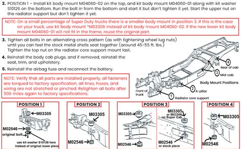Mua Kf04060bk Body Mount Bushing Kit For Ford F250 F350 Super Duty 2008