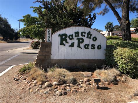 Rancho Paso Mobile Home Park 2945 Theater Drive Paso Robles Ca