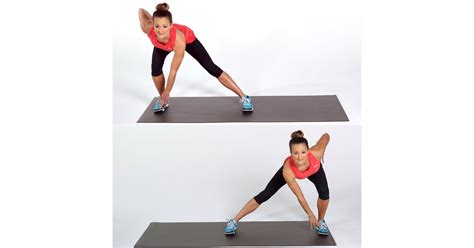 Alternating Lateral Lunge Best Cardio Bodyweight Exercises Popsugar Fitness Photo 13