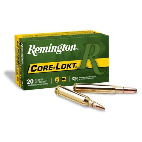 Ammo 243 Win 100gr Remington Core Lokt P Sp 20s