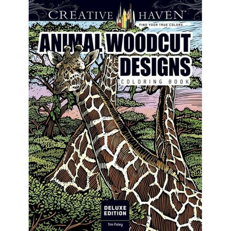 Creative Haven Coloring Books Creative Haven Deluxe Edition Animal