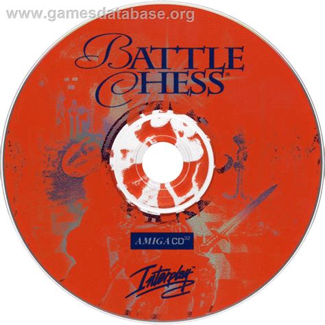 Battle Chess Commodore Amiga Cd32 Artwork Disc