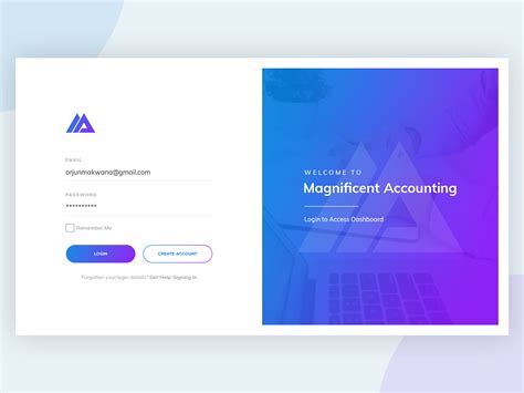 Login Screen Template Search By Muzli