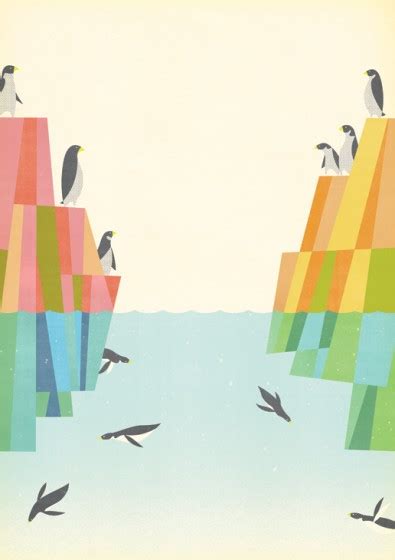 Art Intertwine Andrew Holder Inspired Penguin Paintings