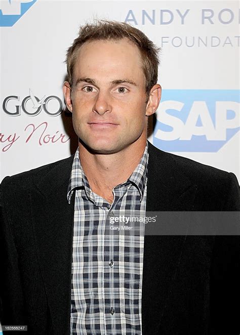 Retired Tennis Player Andy Roddick Walks The Red Carpet During The