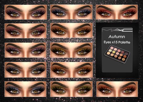 Sims 4 Ccs The Best Eyeshadow By Mac Cosimetics
