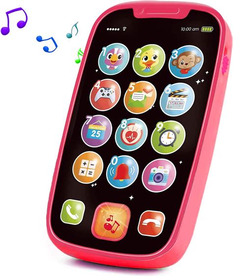 Yerloa Baby Phone Toy For 1 Year Old Girlsmusical Baby Toys With