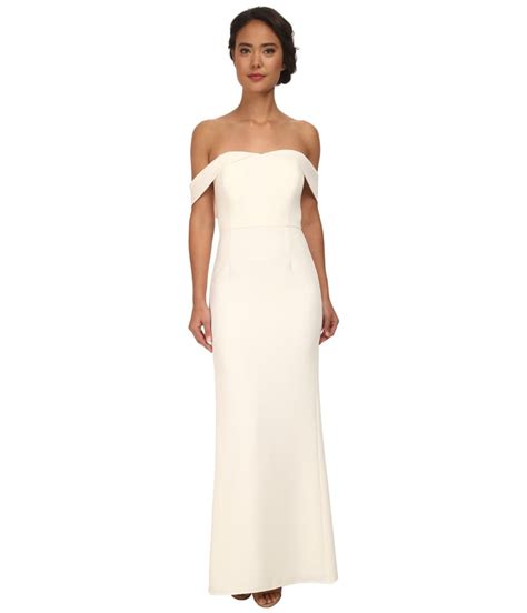 Feel fresh and comfortable this spring with designer shorts in dressy & casual styles from calvin klein. Calvin Klein Column Gown ($208) | Wedding Dresses With ...