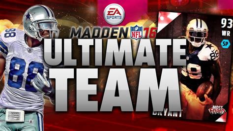 MOST FEARED LEGEND BUNDLE PACK OPENING FOR DEZ BRYANT Madden Ultimate Team YouTube