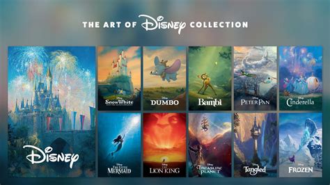 The Art Of Disney Collection Walt Disney Animation Studios R