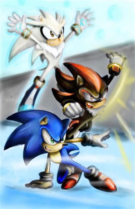 Sonic Shadow Silver By Limirina On Deviantart