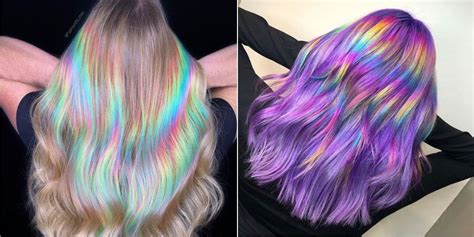 Holographic Hair Is The Latest Beauty Trend And Its A Technicolor