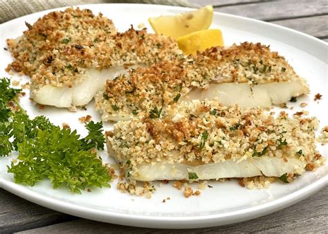 From prep to serving in just under 25 minutes! Baked Cod With Panko - Swirls of Flavor