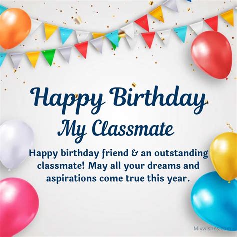 50 Best Birthday Wishes For Classmate And School Friend