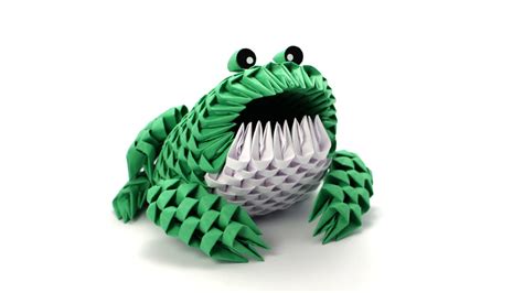 3d Origami Frog