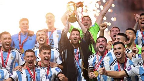 What Was Lionel Messi Wearing While Lifting World Cup Trophy Argentina
