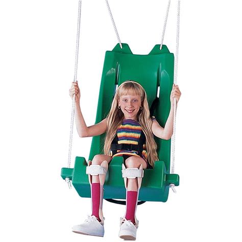 Everyone Can Swing This Sturdy Seat With High Back Is Ideal For
