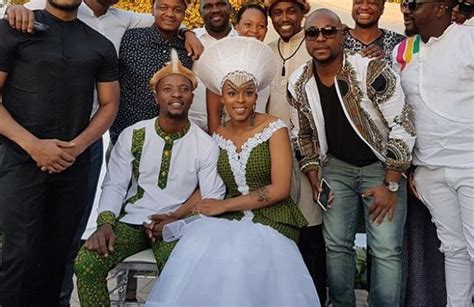 Abdul Khoza Thanks His In Laws For The Blessing That Is His Wife