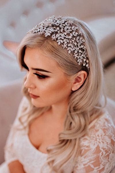 Buy Amorette Bridal Headpiece Headpiece With Crystals Online Ellee