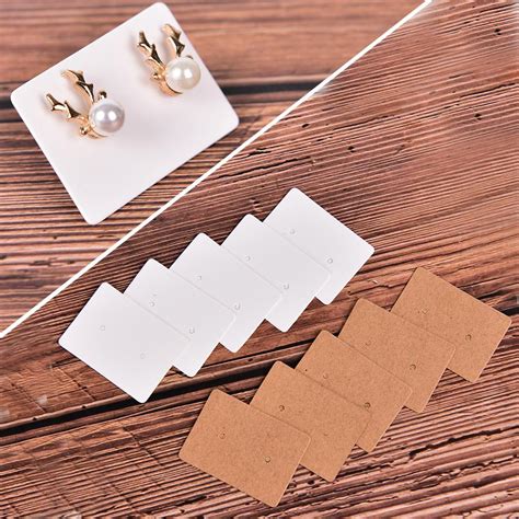 Shop for leather card holder, metal card holder from top brands at myntra.com. 100X Jewelry display cards Earring Ear Studs Hanging Display Holder Hang Cards Shining Paper ...