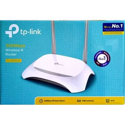 Jual Tp Link Tl Wr840n V2 300mbps Wireless Router Shopee Indonesia