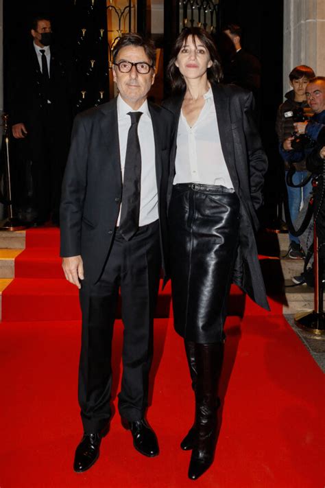Photo Yvan Attal Et Sa Compagne Charlotte Gainsbourg E Dition Du Global Gift Gala